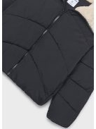 Mayoral, szőrmegalléros, steppelt télikabát.