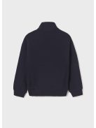 Tini fiú sportos kardigán,kék színben.