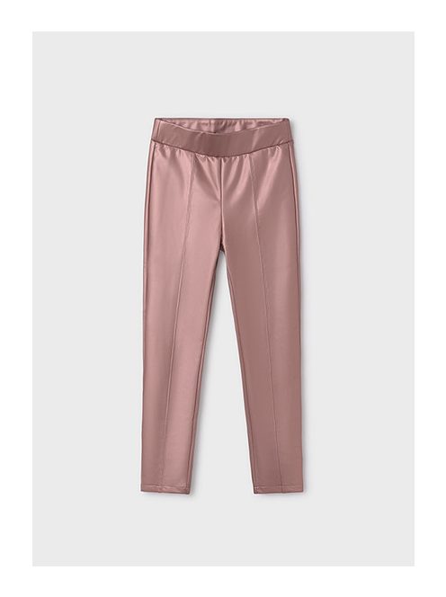 Mayoral nude rószaszín bőrhatású vajpuha leggings
