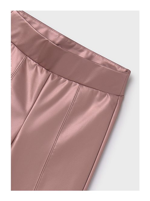 Mayoral nude rószaszín bőrhatású vajpuha leggings