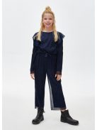 Tini lány overall,sötétkék.