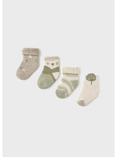 Mayoral, 4 pár vastag newborn zokni.