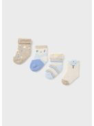 Mayoral, 4 pár vastag newborn zokni.