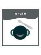 Kit TAST'ISY Dog (szilikon mély tál tapadókoronggal + etetőkanál)  KUTYA