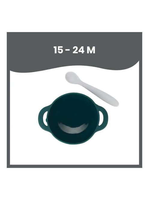 Kit TAST'ISY Dog (szilikon mély tál tapadókoronggal + etetőkanál)  KUTYA
