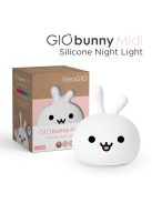 GIO Bunny éjjeli lámpa színváltós